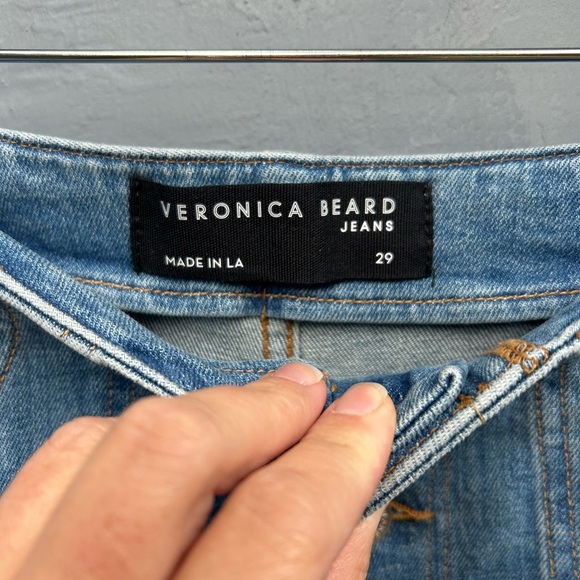 Veronica Beard Crosby Wide Crop, size 29 - Picture 9 of 10